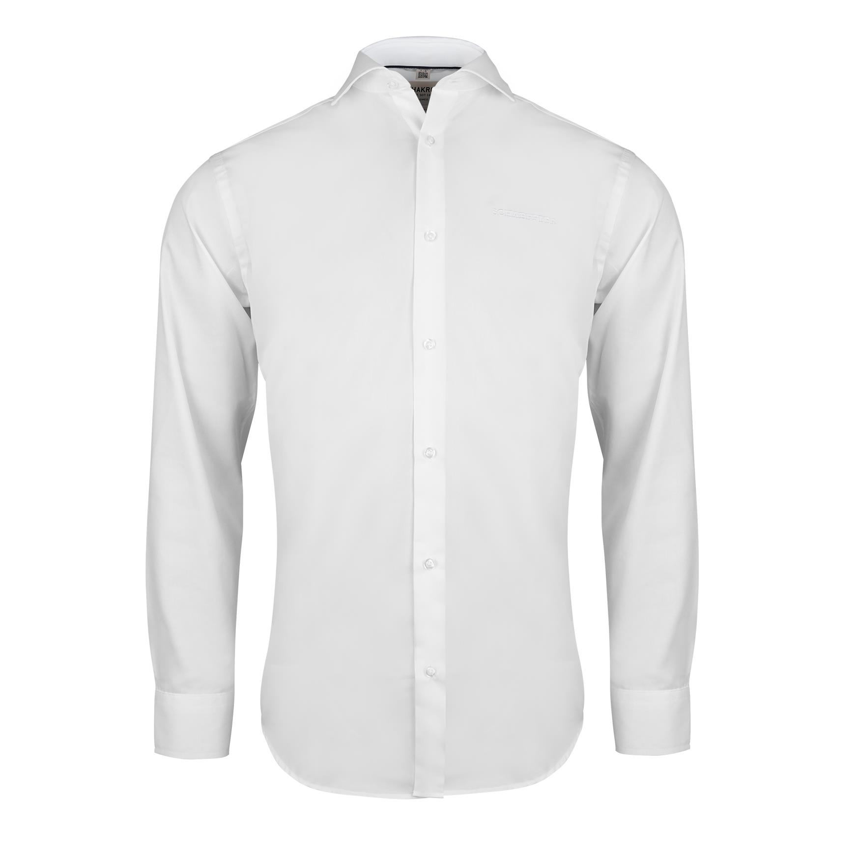 Hemd 1/1-Arm Business regular weiß