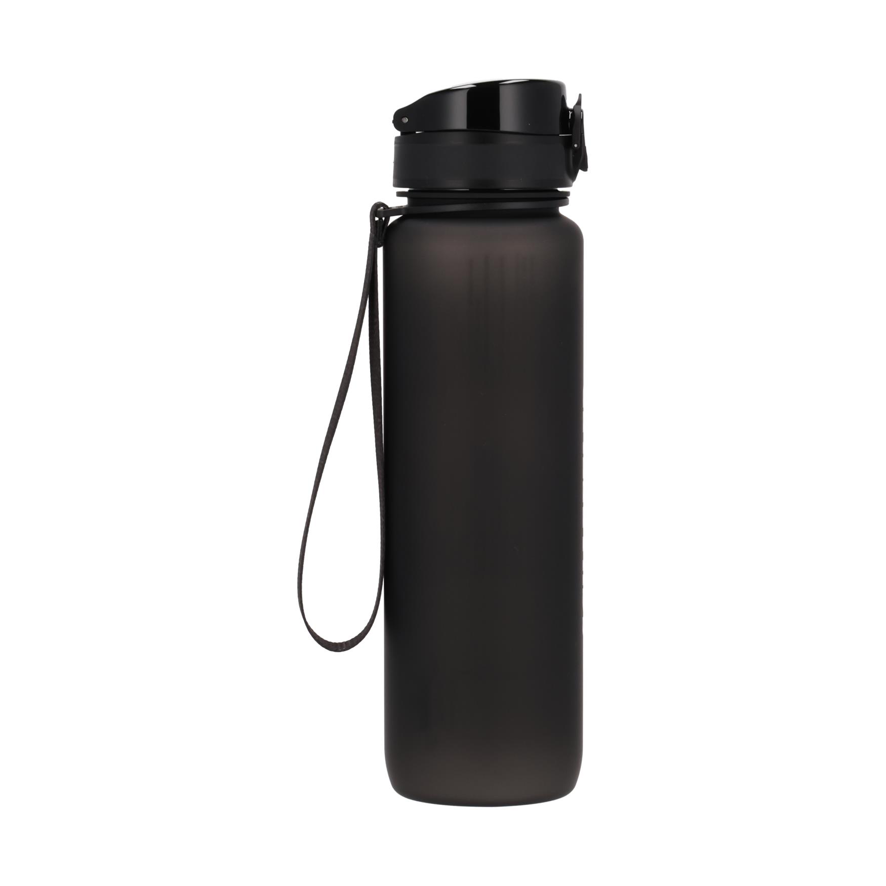 Trinkflasche schwarz
