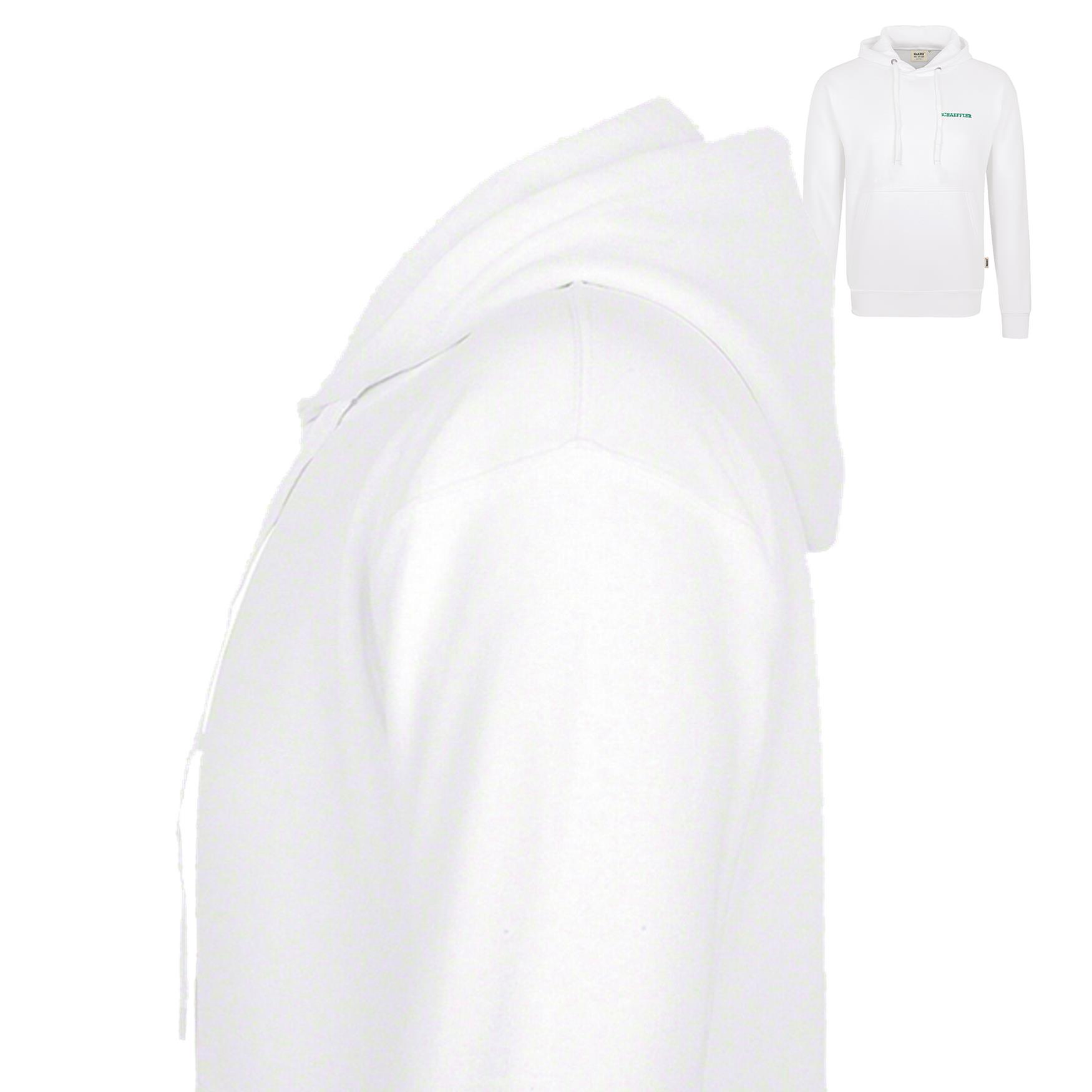 Hoodie Unisex relaxed fit weiss