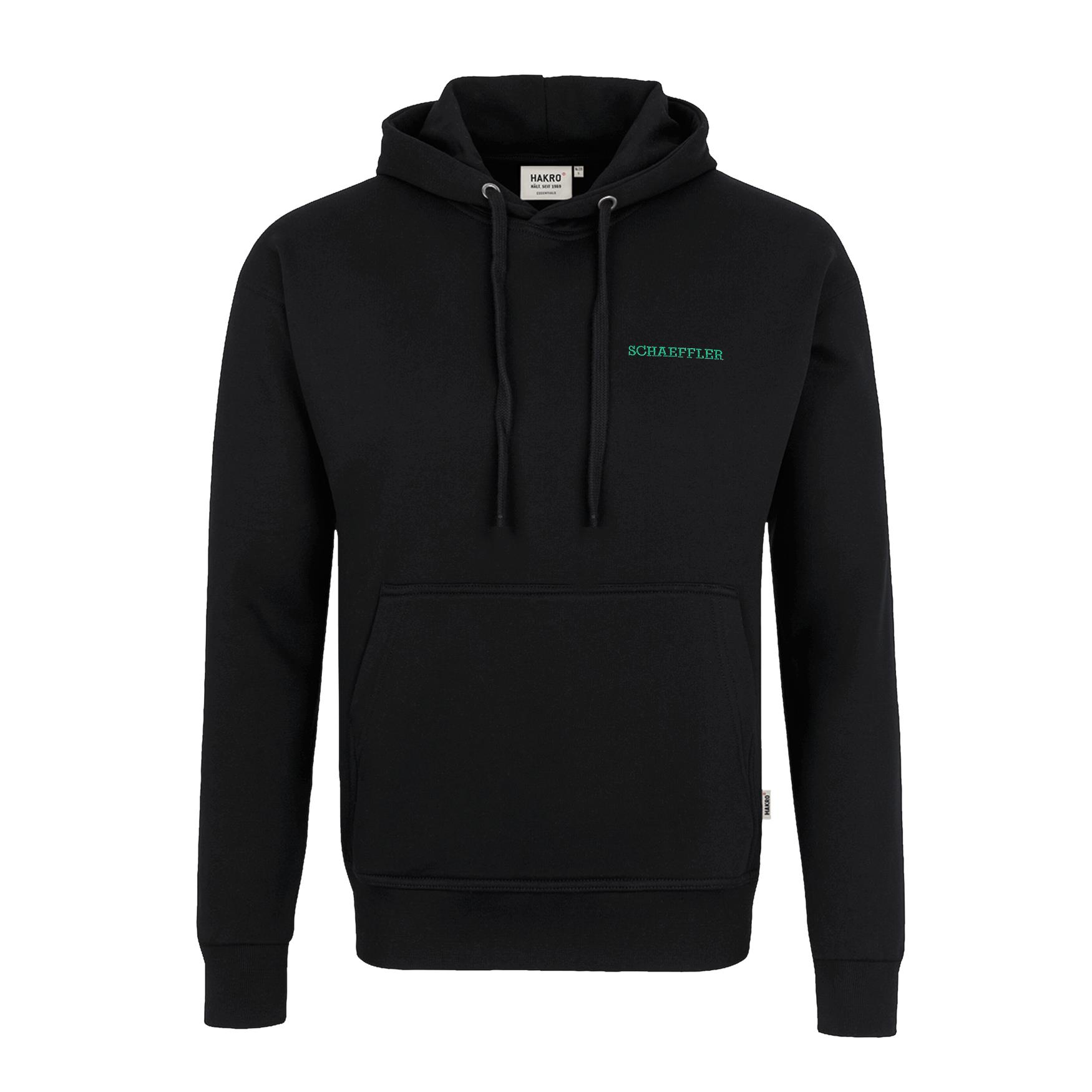 Hoodie Unisex relaxed fit schwarz