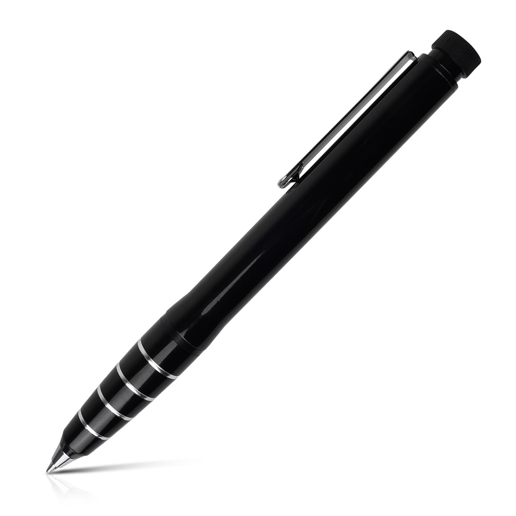 2-in-1 Metallkugelschreiber, Marker grün
