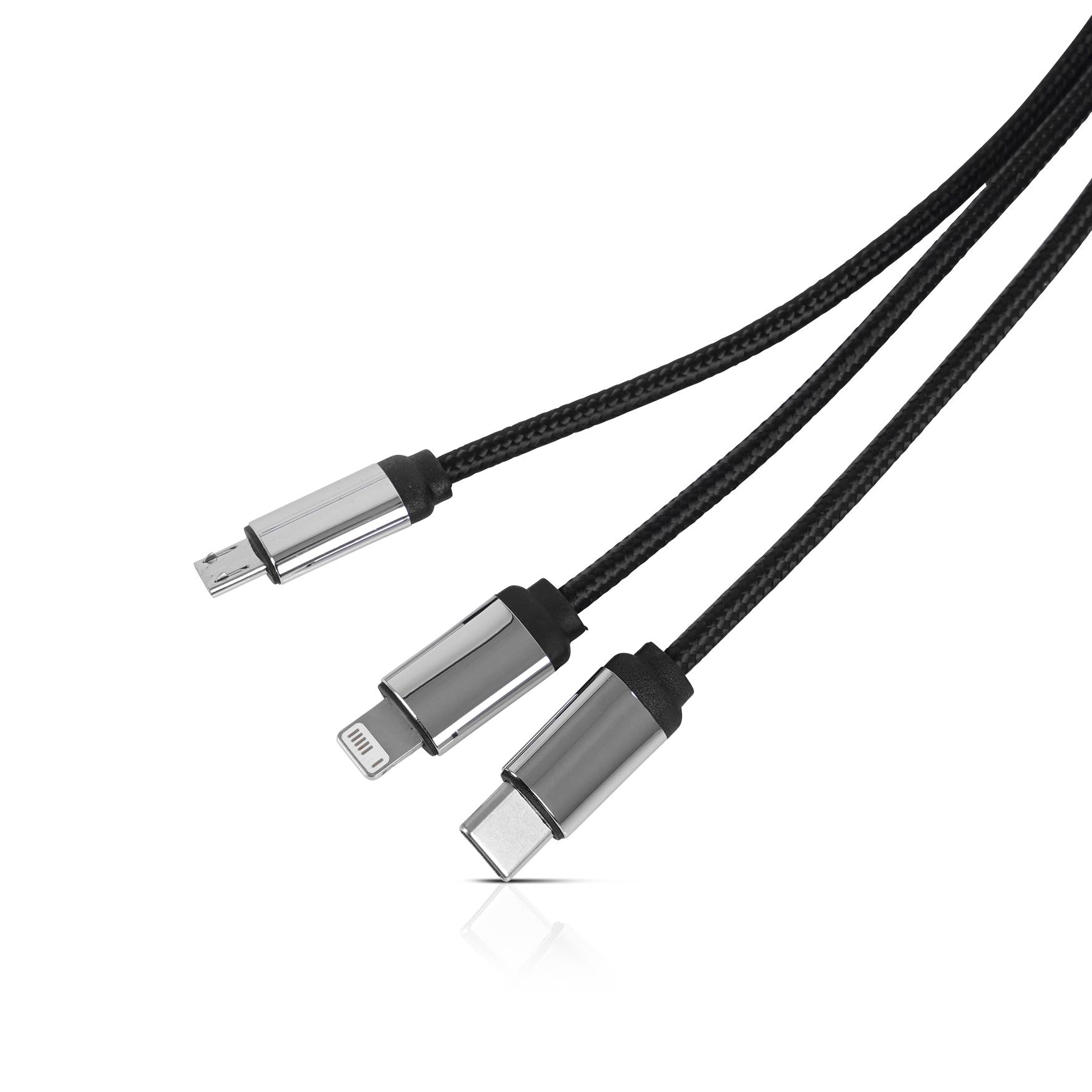 Ladekabel 5in1 LED lang