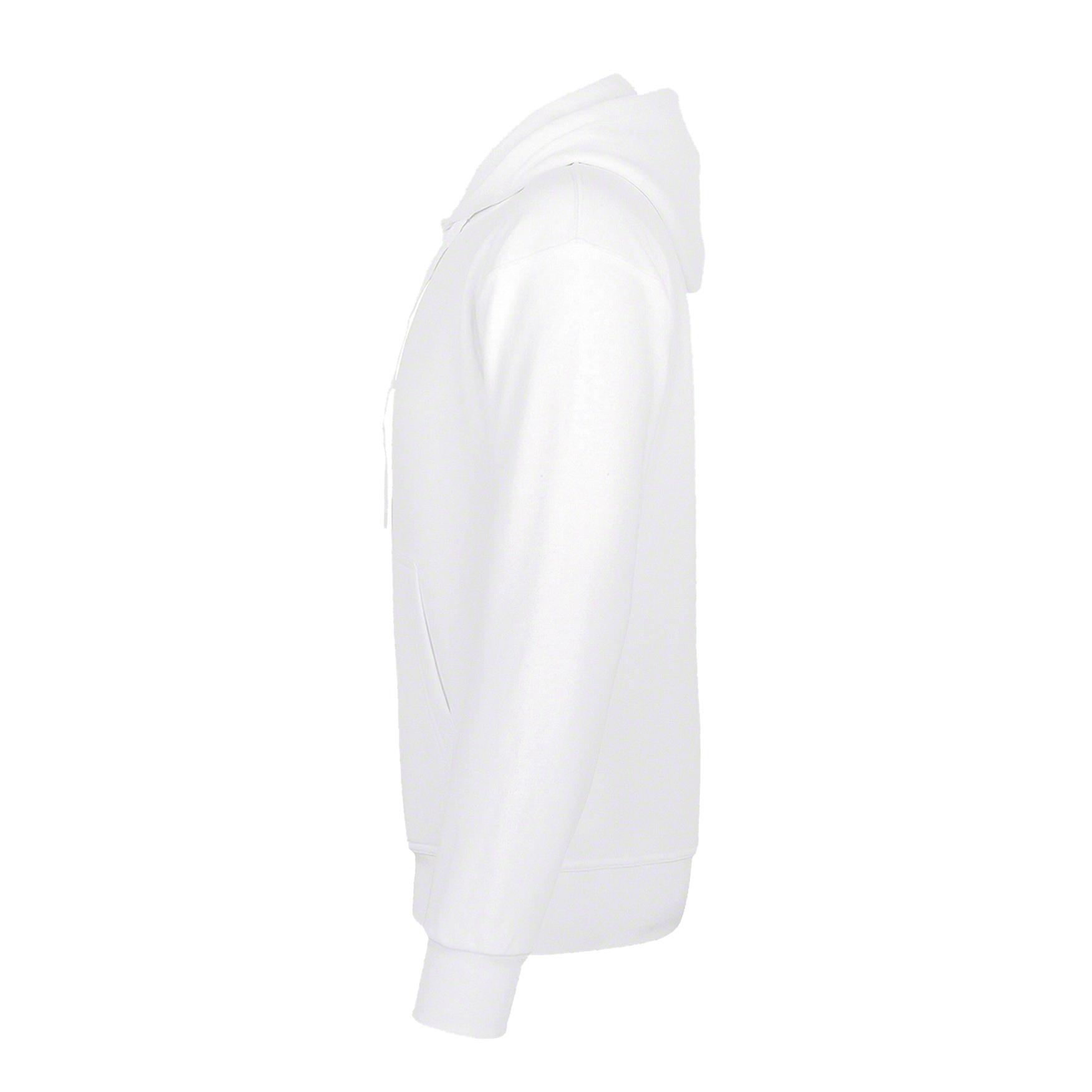 Hoodie Unisex relaxed fit weiss