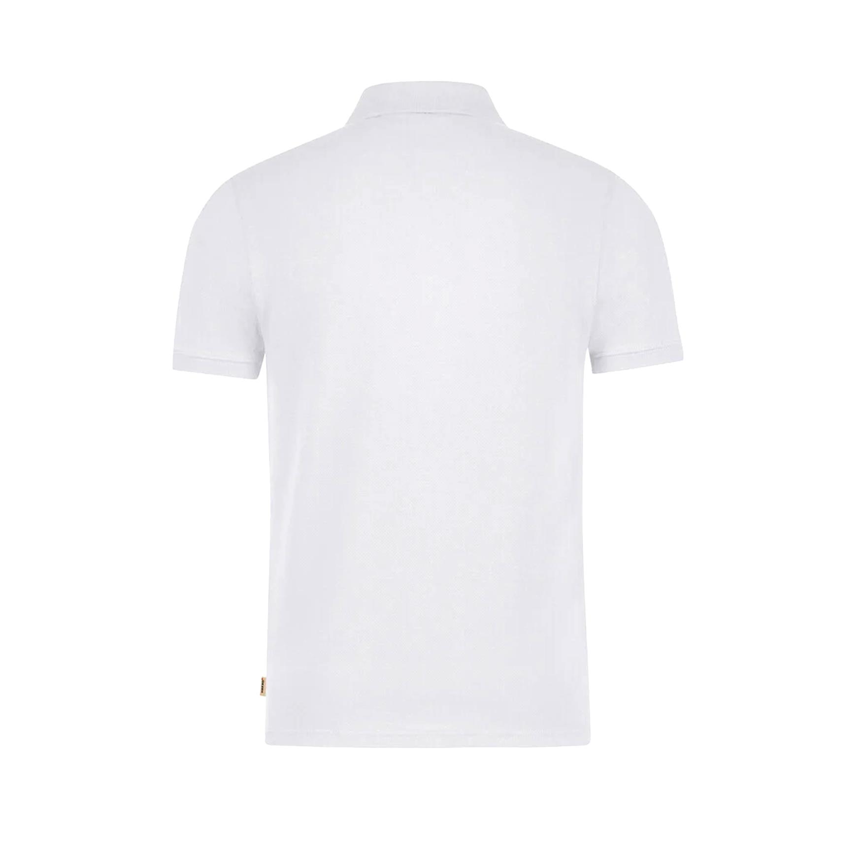 Polo-Shirt Herren Top weiß