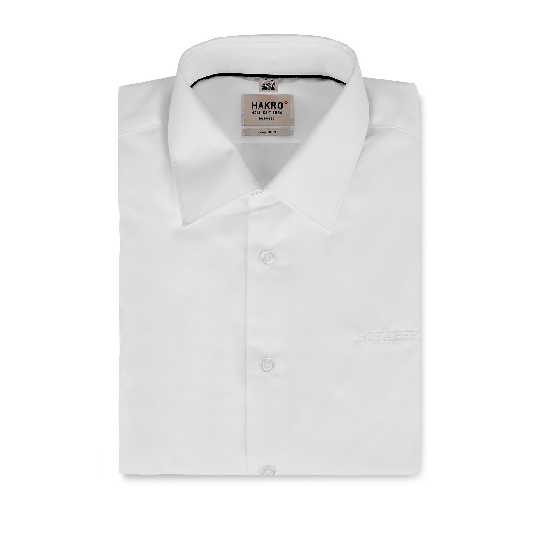 Hemd 1/1-Arm Business regular weiß